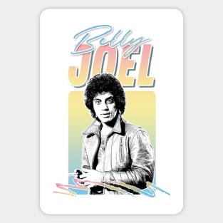 Billy Joel / / Retro Style Fan Design Sticker